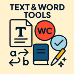 Text, Characters and Words Tools